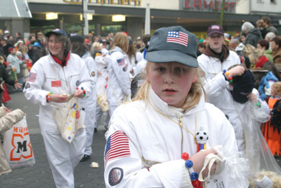 Kleine Astronautinnen