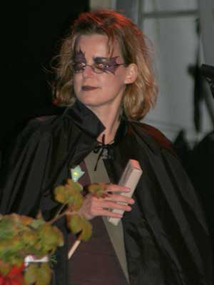 Sprüht vor Ideen: Poppy Katja Pomfrey.