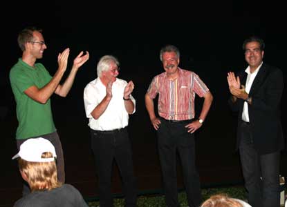 Applaus und Dank an Jürgen Kreuzer