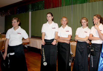 Sie werden glücklicherweise nicht nach Kilometern abgerechnet - die Mädels vom Service.