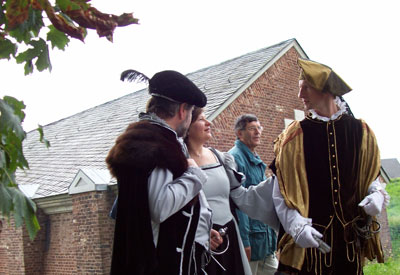 Derweil plauscht der Adel… Foto: Ariane Schenk