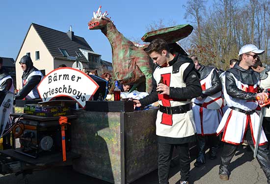 Ritterliche Drieschboys aus Barmen…