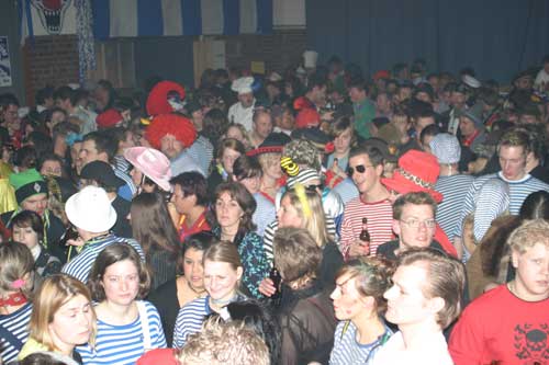 Warten auf den großen Auftritt.