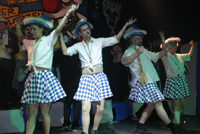 Beschwingt tanzt das Fernsehbalett…