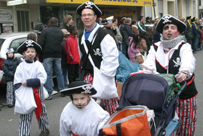 Pirat Walter und seine Mannschaft…