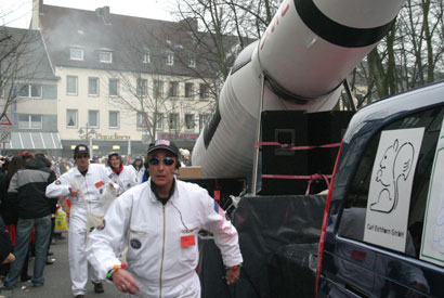 Jetzt geht es los, Doris nicht mehr aufzuhalten