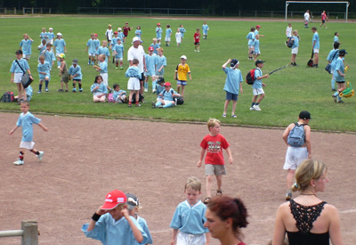 Alles einrücken zum Apell