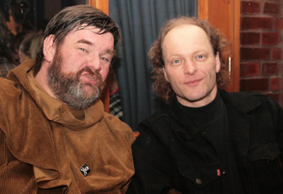 An ihnen kommt keiner vorbei: Helmut Riebe und Klaus Hildebrandt 