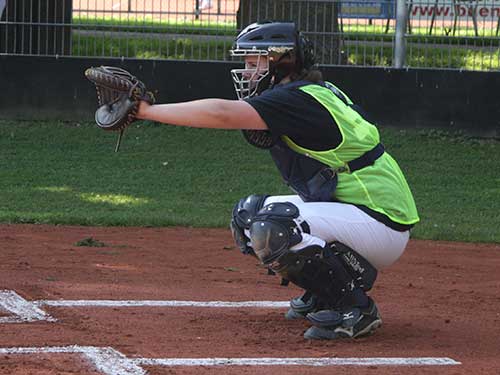 So viel Hand muss für den Catcher sein