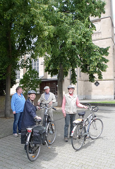 Von Selgersdorf aus starteten die Gemeindemitglieder von St. Stephanus 