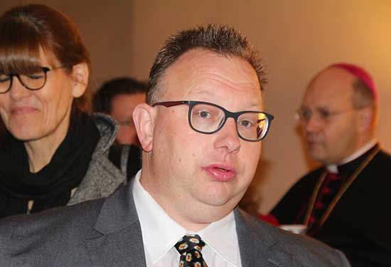 Markus Holländer, Kolpingfamilie: "Er hat gesagt, er ist den Verbänden offen gegenüber. Ich habe ihn gefragt: Wie es jetzt so ist, ob er vieles Neues erlebt. Und er hat mir geantwortet, es wäre alles neu, selbst das Öffnen der Post. 