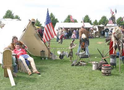 Die Ruhe vor dem Tanz. 