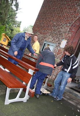 Rangieren mit schweren Möbeln