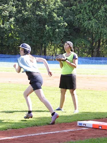 Run home… oder home run?