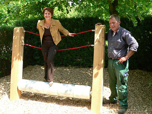 Der Garten der Sinne wurde 2007 eröffnet